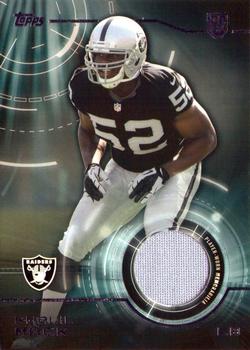 2014 Topps - Rookie Patch #TRP-KM Khalil Mack Front