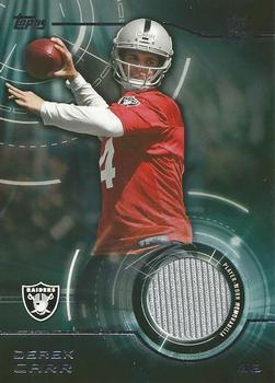 2014 Topps - Rookie Patch #TRP-DC Derek Carr Front