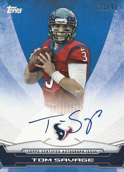 2014 Topps - Rookie Premiere Autographs #RPA-TS Tom Savage Front