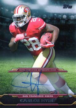 2014 Topps - Signatures #TA-CH Carlos Hyde Front