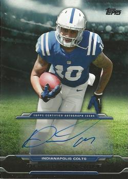 2014 Topps - Signatures #TA-DM Donte Moncrief Front