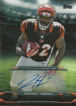 2014 Topps - Signatures #TA-JH Jeremy Hill Front