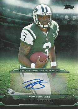 2014 Topps - Signatures #TA-TO Tajh Boyd Front