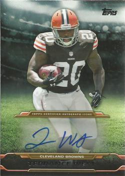 2014 Topps - Signatures #TA-TW Terrance West Front