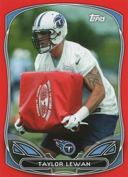 2014 Topps - Red #44 Taylor Lewan Front