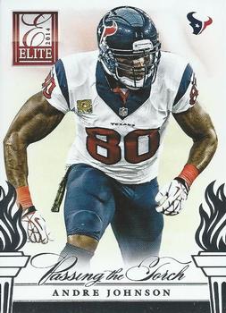 2014 Panini Elite - Passing the Torch Silver #10 Andre Johnson / DeAndre Hopkins Front
