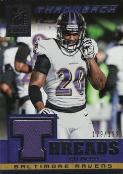 2014 Panini Elite - Throwback Threads #3 Ed Reed Front