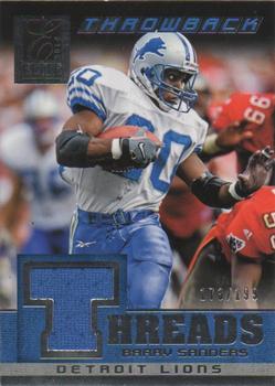 2014 Panini Elite - Throwback Threads #44 Barry Sanders Front