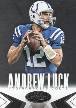 2014 Panini Certified #42 Andrew Luck Front