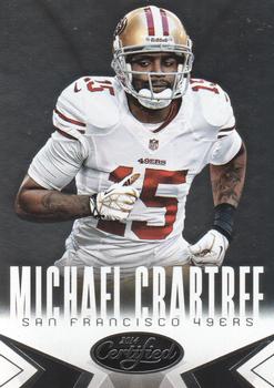 2014 Panini Certified #82 Michael Crabtree Front