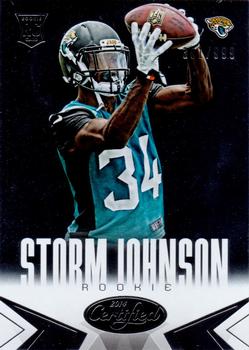 2014 Panini Certified #162 Storm Johnson Front
