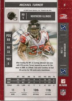 2009 Playoff Contenders #5 Michael Turner Back