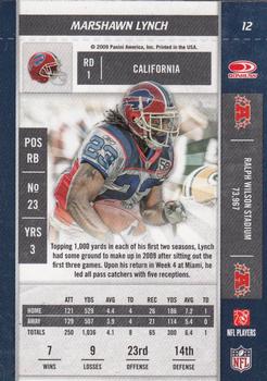 2009 Playoff Contenders #12 Marshawn Lynch Back