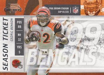 2009 Playoff Contenders #23 Cedric Benson Front