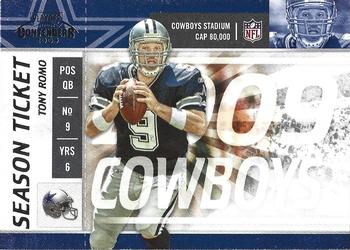2009 Playoff Contenders #29 Tony Romo Front