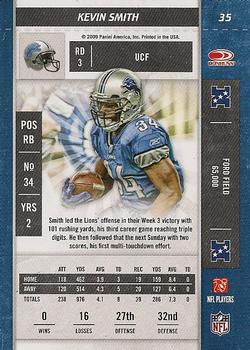 2009 Playoff Contenders #35 Kevin Smith Back