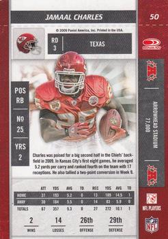 2009 Playoff Contenders #50 Jamaal Charles Back