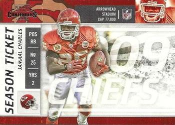 2009 Playoff Contenders #50 Jamaal Charles Front