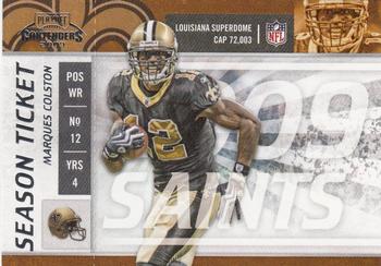 2009 Playoff Contenders #62 Marques Colston Front