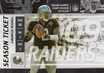 2009 Playoff Contenders #71 JaMarcus Russell Front