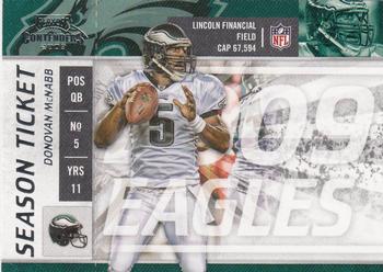 2009 Playoff Contenders #75 Donovan McNabb Front