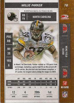 2009 Playoff Contenders #78 Willie Parker Back