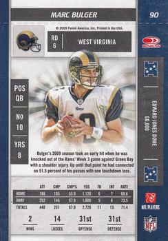 2009 Playoff Contenders #90 Marc Bulger Back