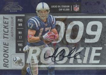 2009 Playoff Contenders #141 Austin Collie Front