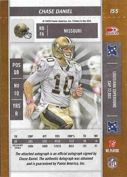 2009 Playoff Contenders #155 Chase Daniel Back
