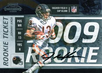 2009 Playoff Contenders #175 Johnny Knox Front