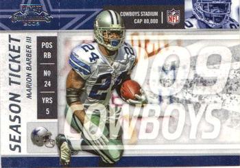 2009 Playoff Contenders #28 Marion Barber Front