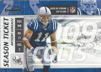 2009 Playoff Contenders #42 Anthony Gonzalez Front