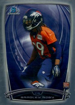 2014 Bowman Chrome #112 Bradley Roby Front