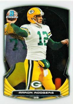 2014 Bowman Chrome #21 Aaron Rodgers Front
