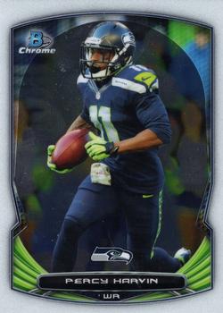 2014 Bowman Chrome #105 Percy Harvin Front