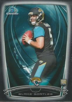 2014 Bowman Chrome #195 Blake Bortles Front