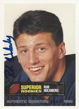 1994 Superior Rookies - Autographs #48 Rob Holmberg Front