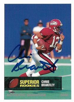 1994 Superior Rookies - Autographs #27 Chris Brantley Front