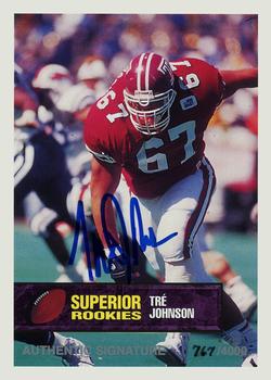 1994 Superior Rookies - Autographs #34 Tre Johnson Front