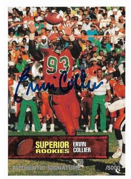 1994 Superior Rookies - Autographs #52 Ervin Collier Front