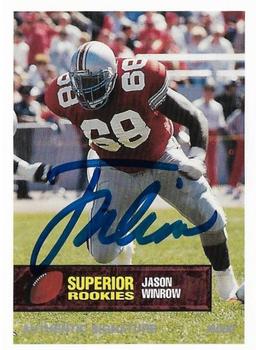 1994 Superior Rookies - Autographs #74 Jason Winrow Front
