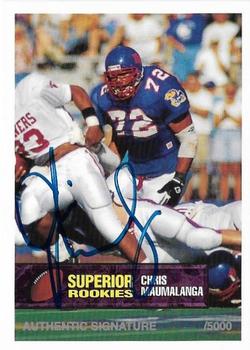 1994 Superior Rookies - Autographs #78 Chris Maumalanga Front