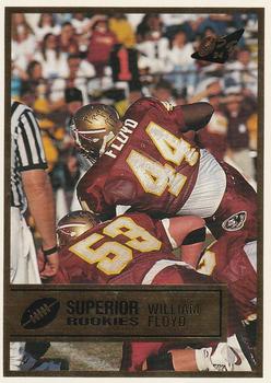 1994 Superior Rookies - Gold #50 William Floyd Front