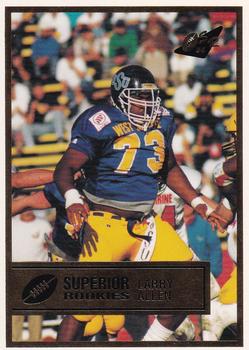 1994 Superior Rookies - Gold #69 Larry Allen Front