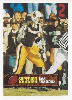 1994 Superior Rookies - Samples #15 Ryan Yarborough Front