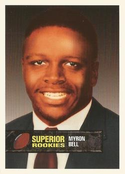 1994 Superior Rookies - Samples #39 Myron Bell Front