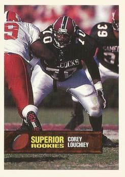 1994 Superior Rookies - Samples #64 Corey Louchiey Front