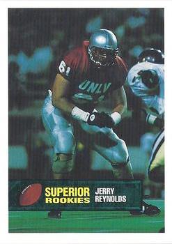 1994 Superior Rookies - Samples #71 Jerry Reynolds Front