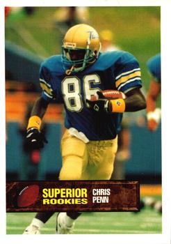 1994 Superior Rookies - Samples #79 Chris Penn Front
