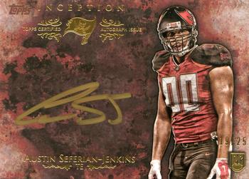 2014 Topps Inception - Gold Signings #IGS-AS Austin Seferian-Jenkins Front